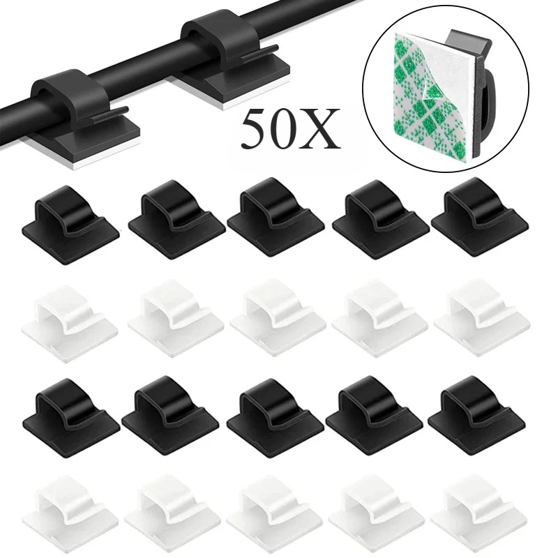 Home Improvement Cars - Car Cable Clamp Accessories Self-adhesive Line