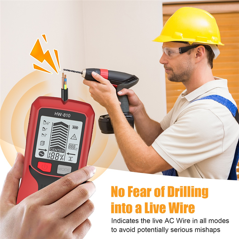 Home Improvement Definition - Most-HW-810 Handheld Metal Detector Nail Finder