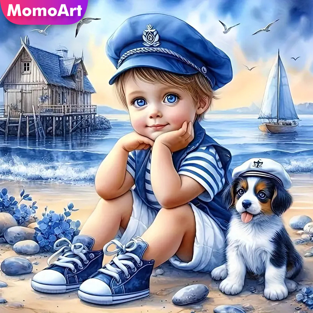 Momoart Full Diamond Painting  – Home Improvement Kids recenzja i cena