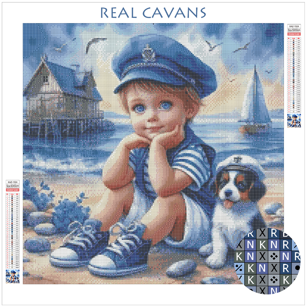 Momoart Full Diamond Painting  – Home Improvement Kids recenzja i cena