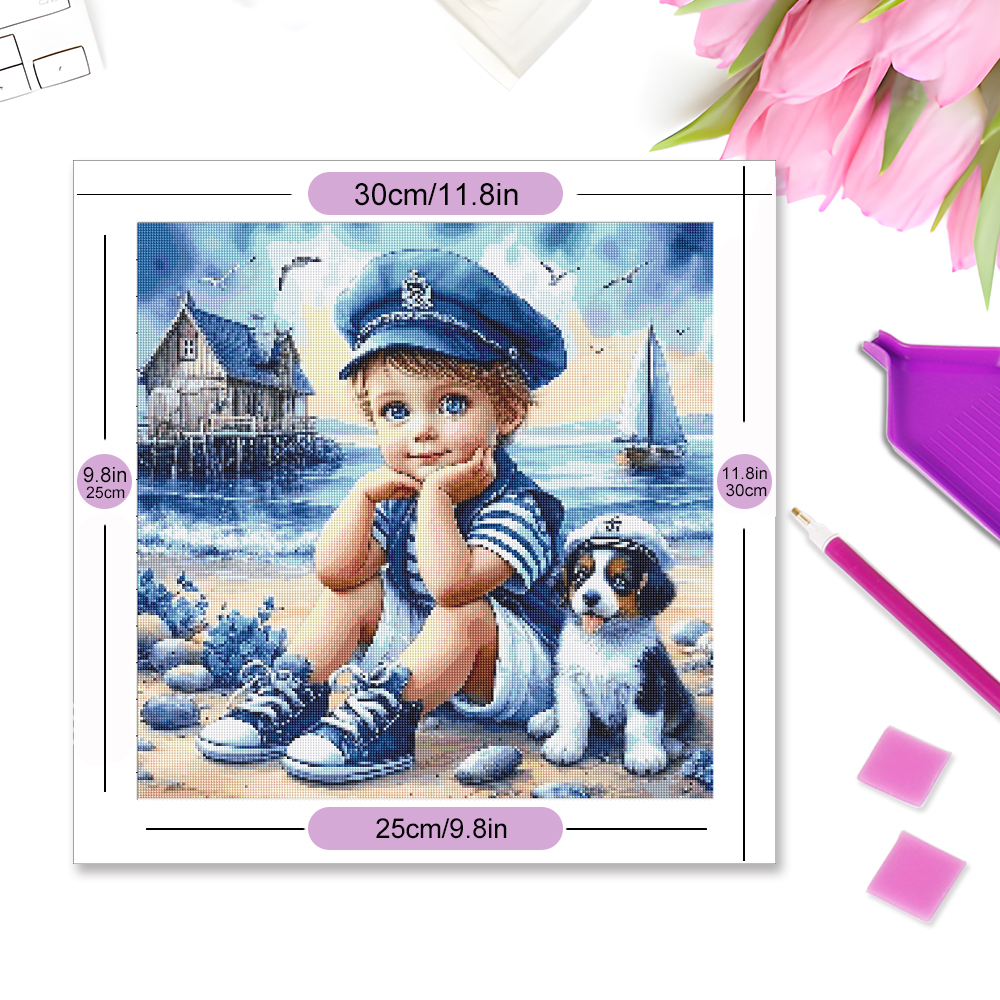 Momoart Full Diamond Painting  – Home Improvement Kids recenzja i cena