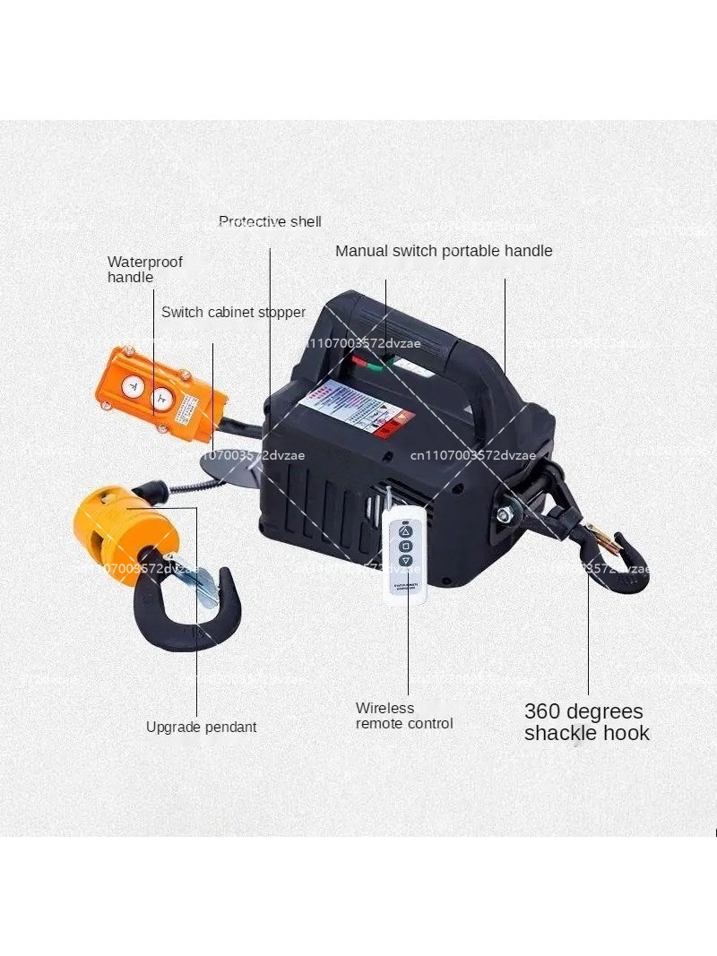 Portable Electric Crane Hoist  – Home Improvement Cars recenzja i cena