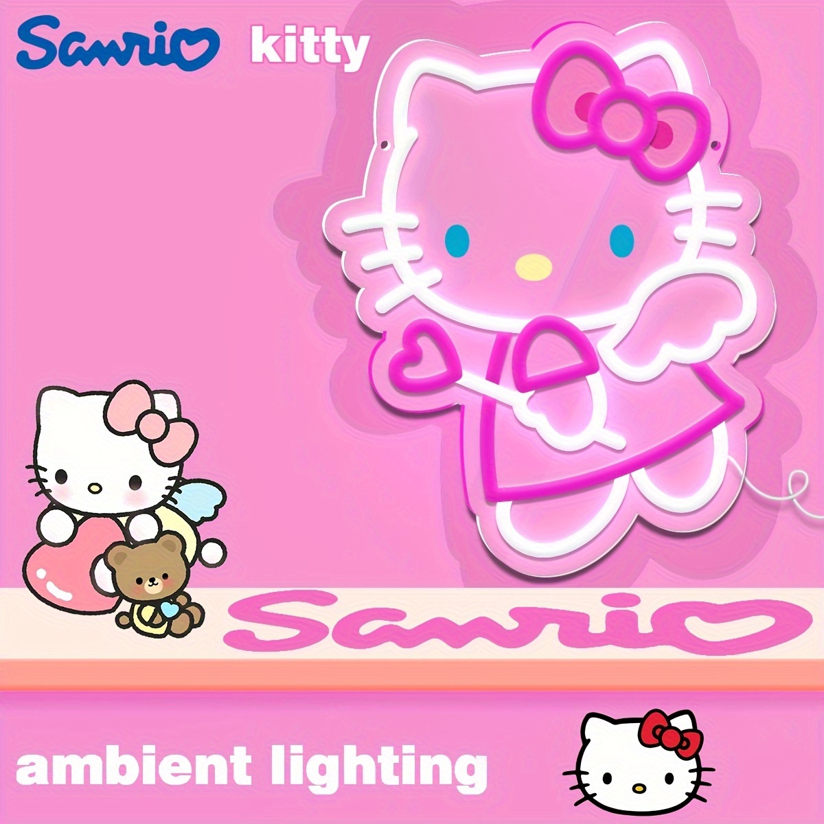 Hello Kitty Neon Light with Pi – Home Improvement Kids recenzja i cena