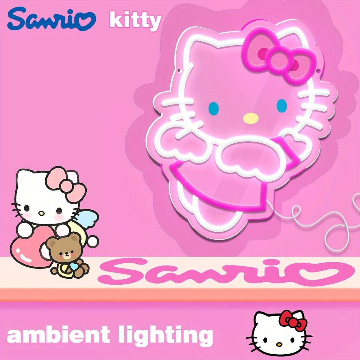 Hello Kitty Neon Light with Pi – Home Improvement Kids recenzja i cena