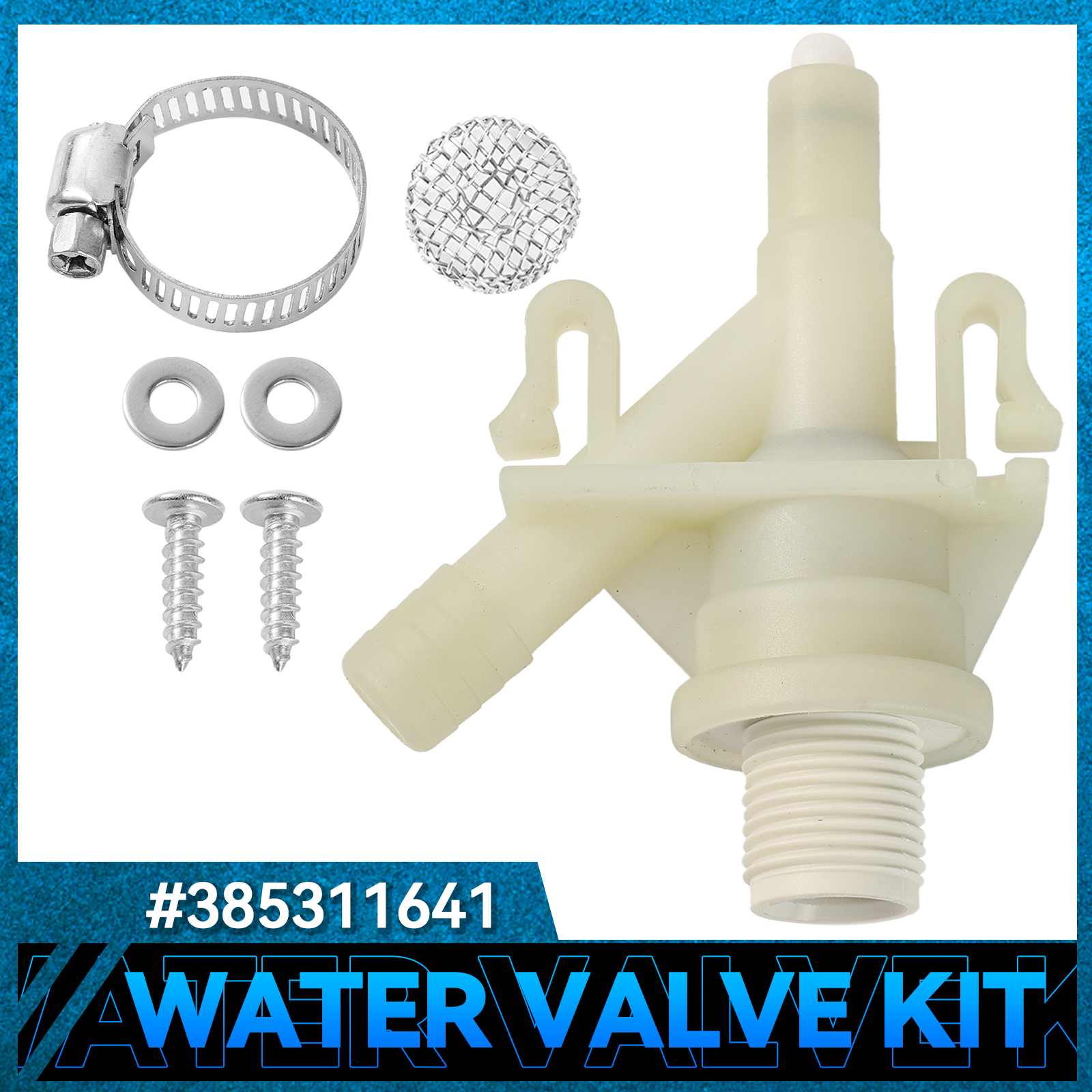 Plastic RV Camper Water Valve  – Toilet Flush Valve recenzja i cena