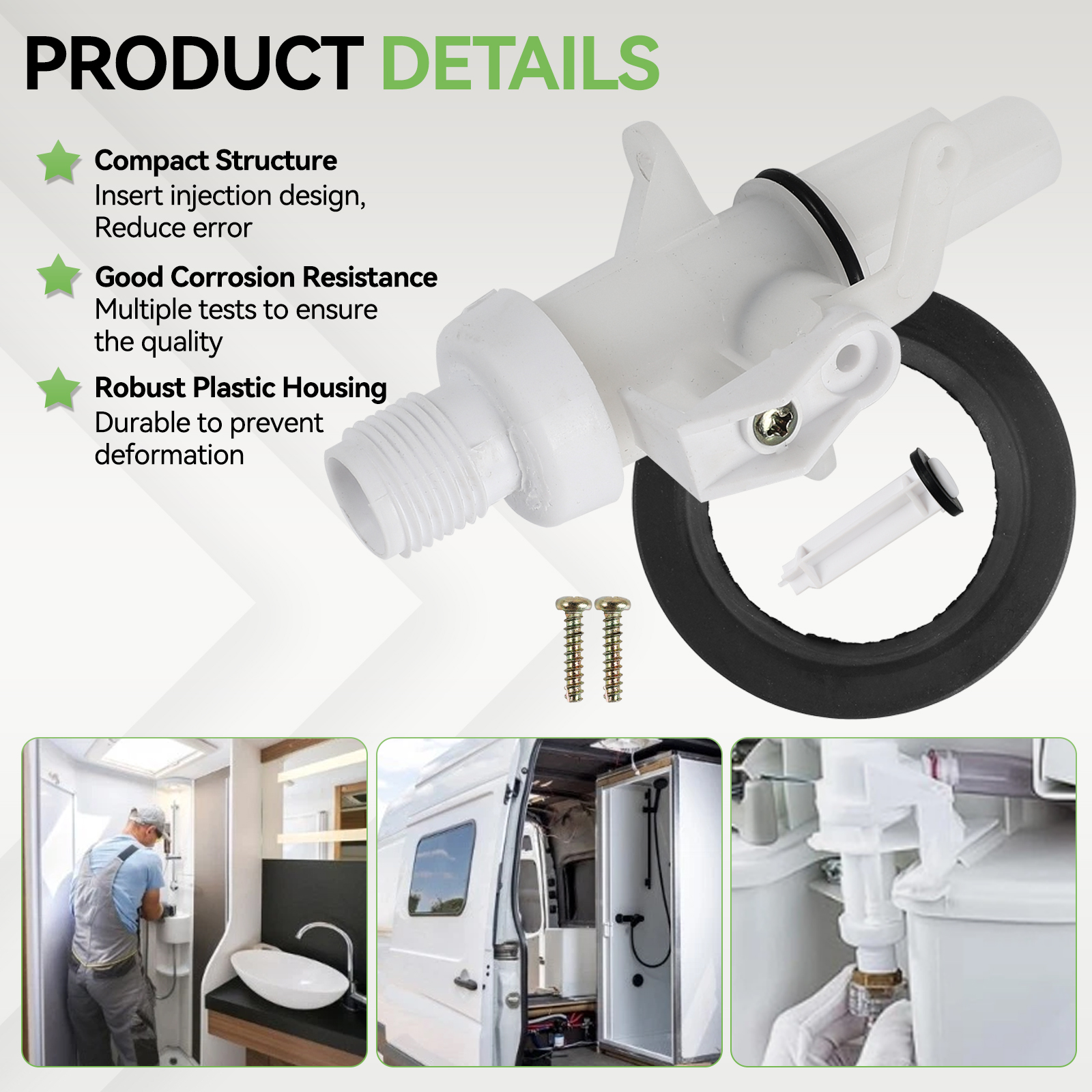 Upgraded Water Valve Kit For T – Toilet Flush Valve recenzja i cena