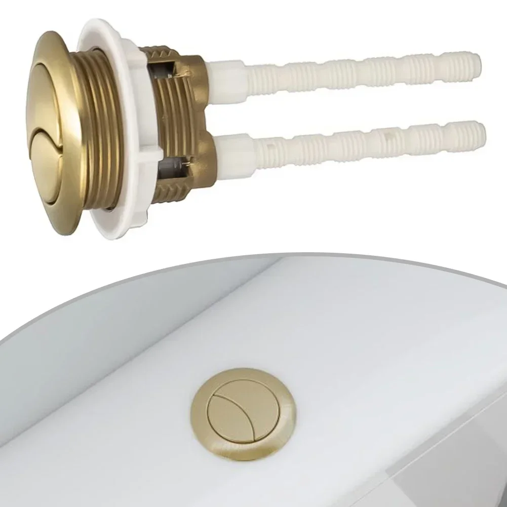1pcs 38mm Brushed Brass Gold T – Toilet Flush Valve recenzja i cena