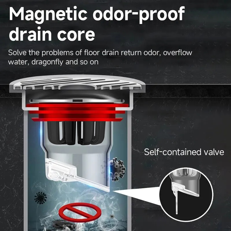 Odor Proof Floor Drain Valve S – Toilet Flush Valve recenzja i cena