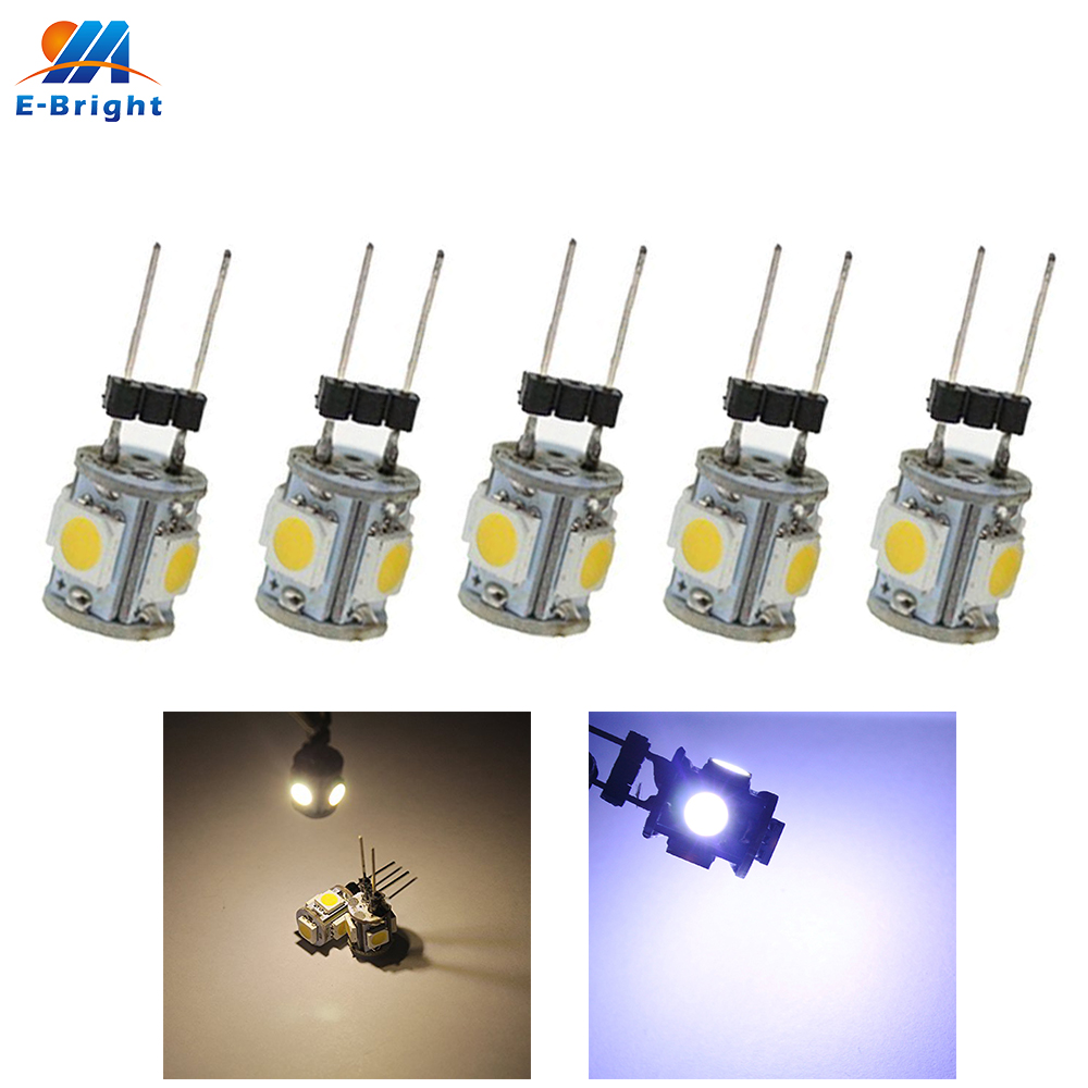 10pcs DC12V G4 5050 5 SMD LED  – Home Improvement Cars recenzja i cena