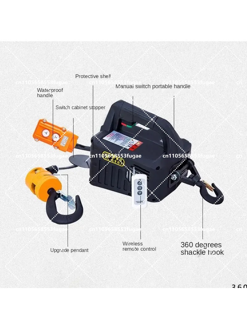 500Kg Portable Crane Electric  – Home Improvement Cars recenzja i cena