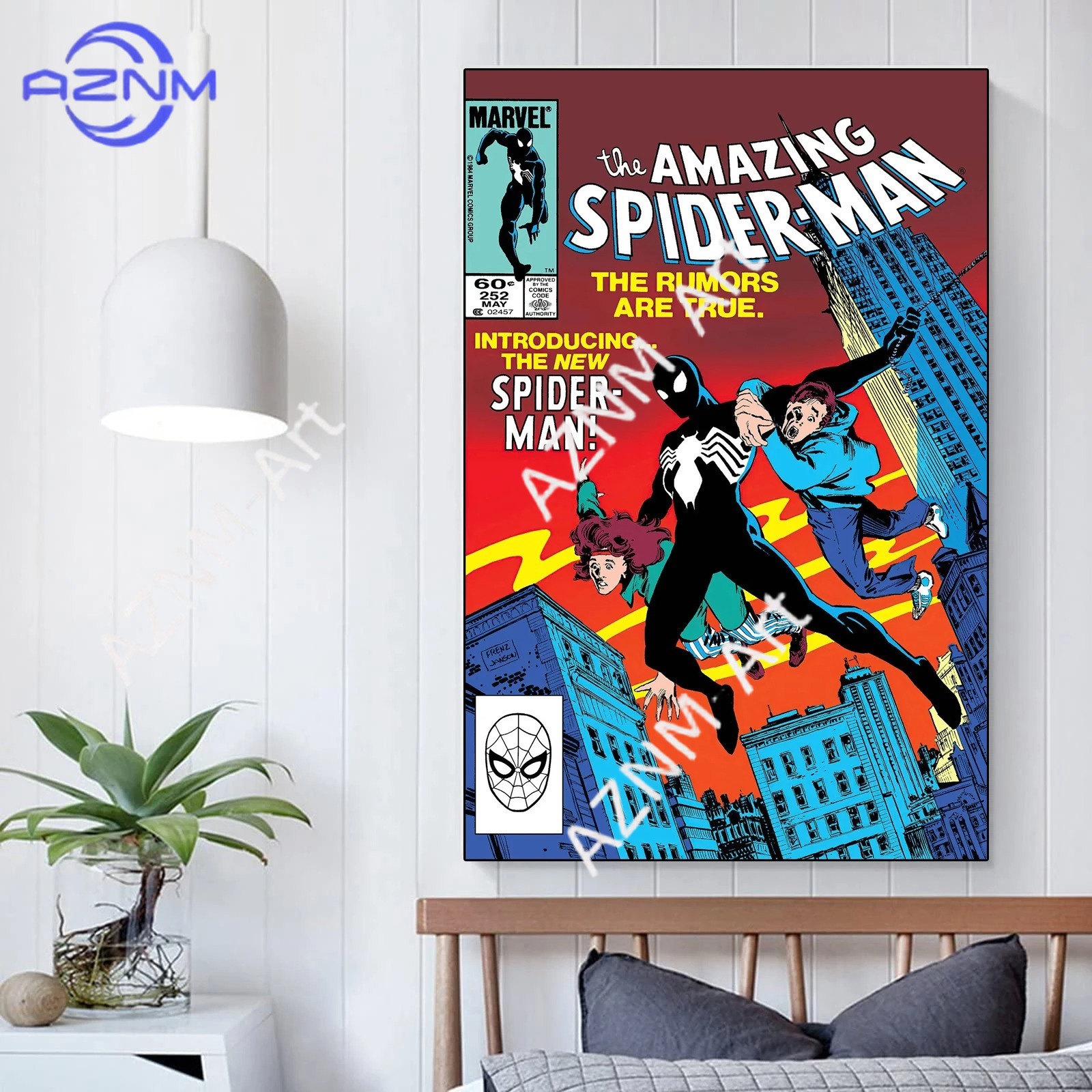 Movie Poster Superhero Canvas  – Home Improvement Kids recenzja i cena