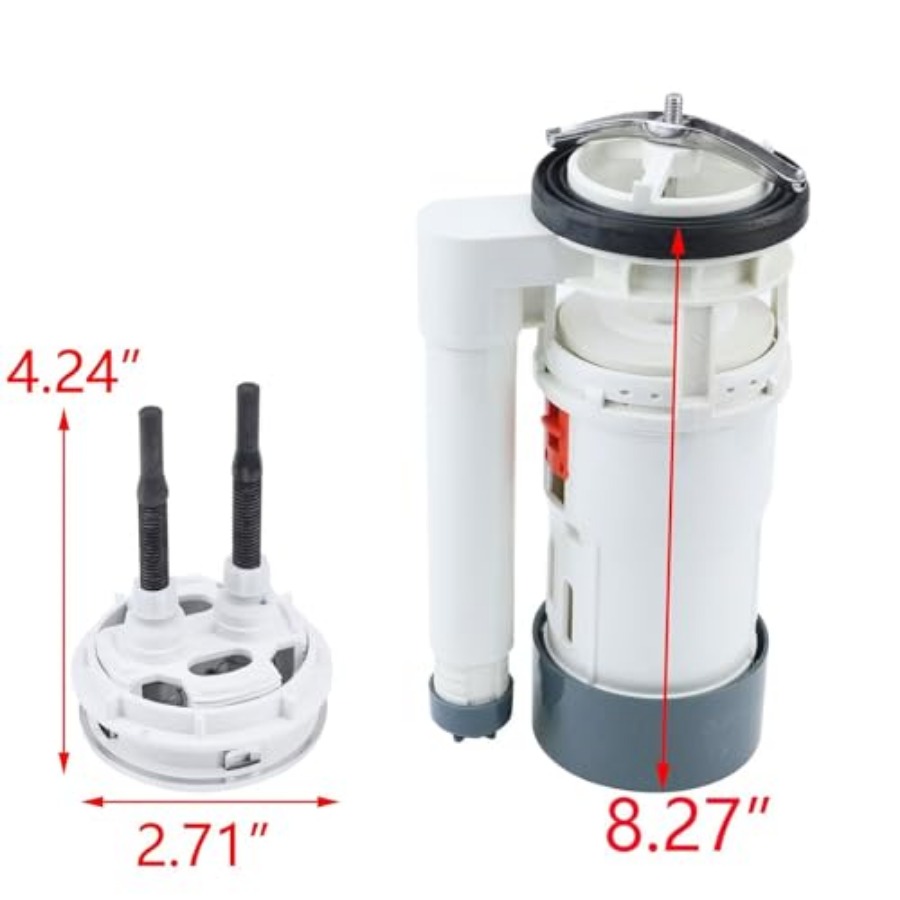 Toilet Fill Valve, Dual Flush  – Toilet Flush Valve recenzja i cena