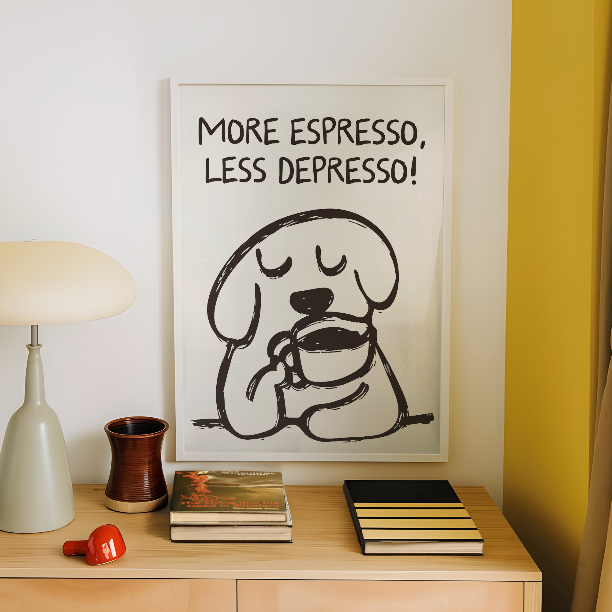 Retro More Espresso Less Depre – Home Improvement Kids recenzja i cena